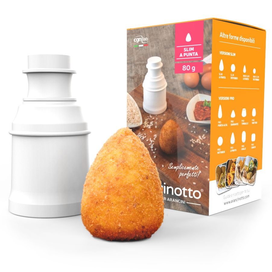Stampo per arancini a punta di 80 grammi - Arancinotto - Stampi per Arancini