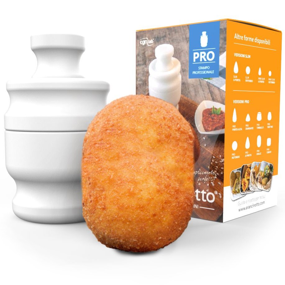 Arancinotto Professionale forma "Ovale" - Arancinotto - Stampi per Arancini