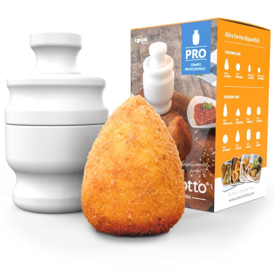 Arancinotto Professionale forma "a punta" - Arancinotto - Stampi per Arancini