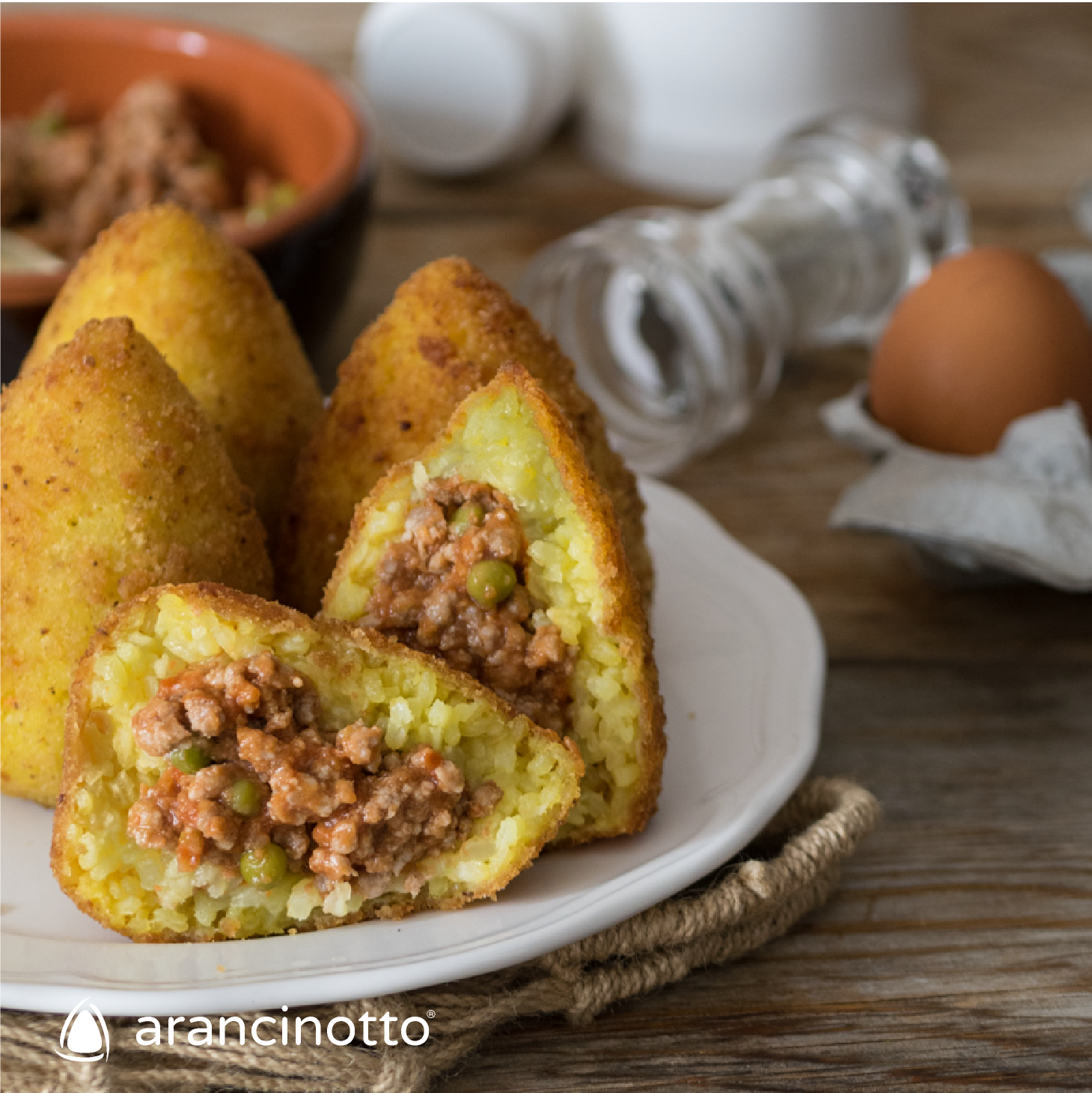 Arancinario + SLIM a punta da 160 grammi - Arancinotto - Stampi per Arancini